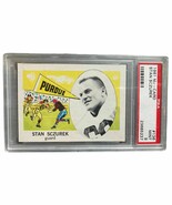 1961 Nu-Card football card #136 Stan Sczurek Purdue Boilermakers graded ... - $737.46 MXN