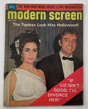 VTG Modern Screen Magazine October 1964 Liz Taylor &amp; Richard Burton No Label - £15.15 GBP