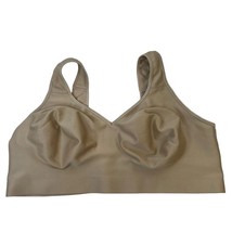 Hanes Size XL Smooth Comfort T-Shirt Bra Wireless Lightly Lined Women&#39;s Beige - $9.46