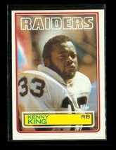 Vintage 1983 TOPPS Football Trading Card #303 KENNY KING Los Angeles Raiders - £3.94 GBP