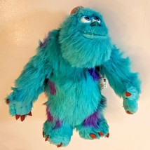 Disney Pixar Monsters Inc SULLEY Plush Toy 9&quot; Hasbro Stuffed Animal - £15.51 GBP