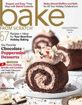 Bake from Scratch Nov/Dec 2023 Holiday Favorite Recipes Muffins Desserts  - $5.82