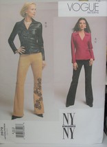 Vogue Sewing Pattern 2679 Shirt &amp; Pants Sizes 8-12 Uncut - $5.69