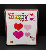 Sizzix Cutter Die 38-0157 - HEARTS - Small - Medium - Large - LG RED CUT... - £6.46 GBP