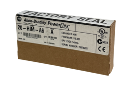 NEW SEALED ALLEN BRADLEY 20-HIM-A6 /A PowerFlex ENHANCED HIM 12VDC 140mA... - $265.00