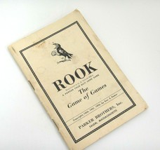 Vintage Rook Card Game Rule Book Instructions 1936 by George Parker - £5.53 GBP