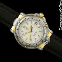 TAG Heuer Professional 6000 Men&#39;s Diver 18K Gold &amp; Sterling Silver Mint - £900.63 GBP