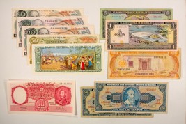 Central &amp; South American Notes. 11 Notes Lot - £98.92 GBP