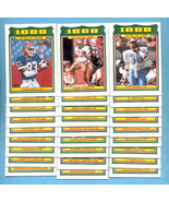 1988 Topps 1000 Yard Club Football Set  - €8,57 EUR