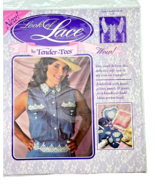 Tender Tees Iron-On Transfers Look of Lace Lady Charlotte 90s Feminine C... - £9.87 GBP