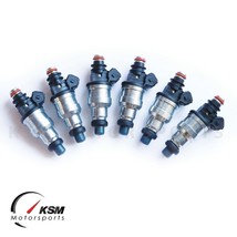 6 x 650cc Fuel Injectors for Nissan Skyline Toyota Supra Turbo RB26DETT e85 - £174.91 GBP