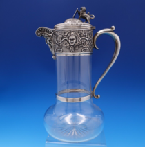 J. Grinsell &amp; Sons English Victorian Sterling Claret Wine Decanter Pitch... - €1.335,29 EUR