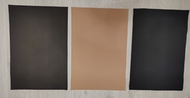 692 Sole Guard Sheets, 5 sheet deal for shoemakers, 1.2mm. black, brown,... - $35.00