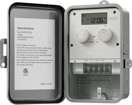 Programmable Timer Switch, Outdoor Timer for Pool Pump, Water Heater, Pool Filte - $107.71