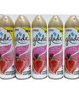 LOT 5x SC.Johnson Glade Air Freshener Spray Bubbly Berry Splash Eliminat... - €31,21 EUR