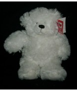 12&quot; GANZ BABY WINTER GUS WHITE TEDDY BEAR STUFFED ANIMAL PLUSH TOY NEW W... - £13.66 GBP