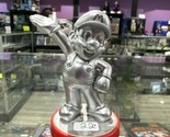 Nintendo Amiibo Super Mario Mini Figure Silver Edition - £12.75 GBP