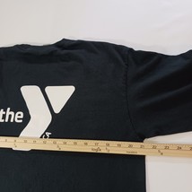 Gildan Ultra Cotton Cobb Atlanta The YMCA Men's Black T-Shirt Long Sleeve Large image 12