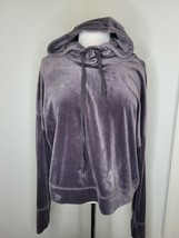 Aerie Offline After Party Crop velour hoodie large - $10.40