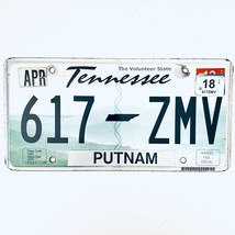 2018 United States Tennessee Putnam County Passenger License Plate 617 ZMV - £13.28 GBP