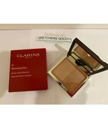 Clarins Bronzing Duo Mineral Powder Compact #01 Light NIB Full Size - $23.07 CAD