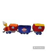 BUILD A BEAR Big 35&quot; 3 Pc Train Set EXPRESS Stuffed Plush Connects BABW ... - £15.69 GBP