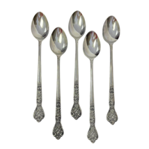 Versailles Set of 5 Iced Tea Spoon MSI Japan Stainless Silverware Flatwa... - $30.81