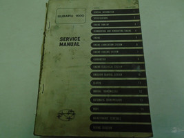 1977 Subaru 1600 Service Repair Shop Manual Factory Oem Books Used Damaged Oem - $28.05