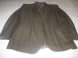 OPTIONS STAFFORD MENS WOOL BLEND SPORT JACKET-44L-BARELY WORN-POCKETS ST... - £9.02 GBP