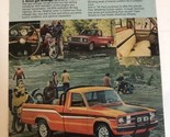 Ford Courier Vintage 1978 Print Ad Advertisement PA9 - $8.90