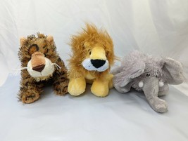 Ganz Webkins Leopard Elephant Lion Plush Lot No Codes Stuffed Animal Toy - $21.95