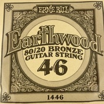 Ernie Ball Earthwood 80/20 Bronze Guitar String 1446 - £7.66 GBP