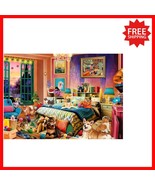 Unique 1000-Piece Animal Jigsaw Puzzle - Education &amp; Fun for Family Gath... - $39.46 CAD