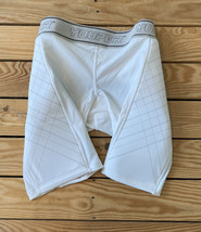 youper NWT kids padded athletic Spandex shorts size S White B11 - $10.35