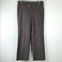 New York Clothing Womens Sz 10 Career Slacks Pants Dark Grey  - $18.49