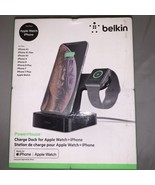 Belkin - PowerHouse Charging Dock for iPhone and Apple Watch - Black fre... - $123.42 CAD