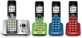 Vtech Cs6529-4B 4-Handset Dect 6.0 Cordless Phone With Answering System And - $115.88