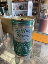 Vintage Advertising Rolling Rock Pull Tab Beer Can c. 1970s-1980s - $9.49