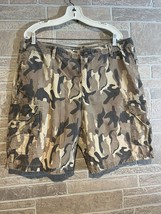 Izod Camouflage Cargo Shorts Mens 38 - £14.08 GBP