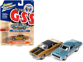 1964 Dodge 330 &quot;Mr. Norm - Grand Spaulding Dodge&quot; Blue Metallic and 1971 Dodg... - £22.95 GBP