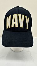 Men’s Navy Adjustable Ball Cap 5 Military Branch Mascots - £15.54 GBP