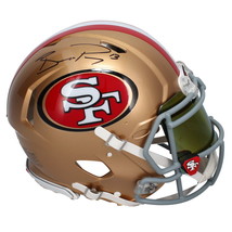 Brock Purdy Autographed 49ers Authentic Speed Helmet w/ Visor &amp; Bumpers ... - £707.58 GBP