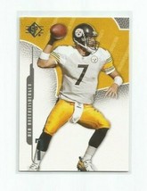 Ben Roethlisberger (Pittsburgh Steelers) 2008 Ud Sp Authentic Card #22 - £4.01 GBP