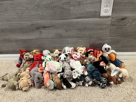 Lot of (33)  Beanie Babies In Great Condition. From 1993 &amp; Up. All Have ... - $69.99