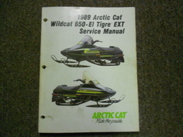 1989 Arctic Cat Wildcat 650 El Tigre Ext Service Repair Shop Manual Factory X - $59.95