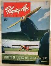 FLYING AGE magazine February 1946 Piper Aircraft back cover ad (Lock Haven PA) - £11.66 GBP