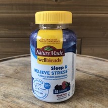 Wellblends Sleep &amp; Relieve Stress Gummies, Melatonin 6Mg -  38 Count Exp... - $28.04