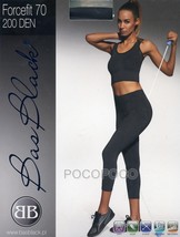 Women&#39;s Stretch Sports Leggings Den 200 Denari Bas Blach FORCEFIT 70 - $314.24 MXN