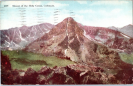 Mount of the Holy Cross Colorado Postcard Posted 1911 - £23.60 GBP