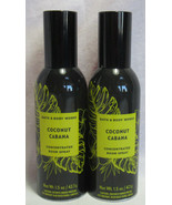 Bath &amp; Body Works Concentrated Room Spray Lot Set of 2 COCONUT CABANA - $34.75